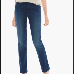 Chico's Women's Straight Leg Jeans in Deep Blue Size 8